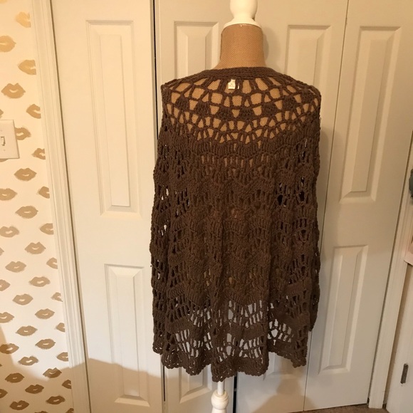 Sweater poncho - Picture 2 of 3